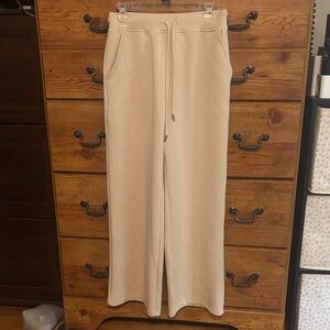 Source Unknown Cream Wide Leg Pants